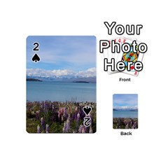 Lake Tekapo New Zealand Landscape Photography Playing Cards 54 (mini)  by paulaoliveiradesign