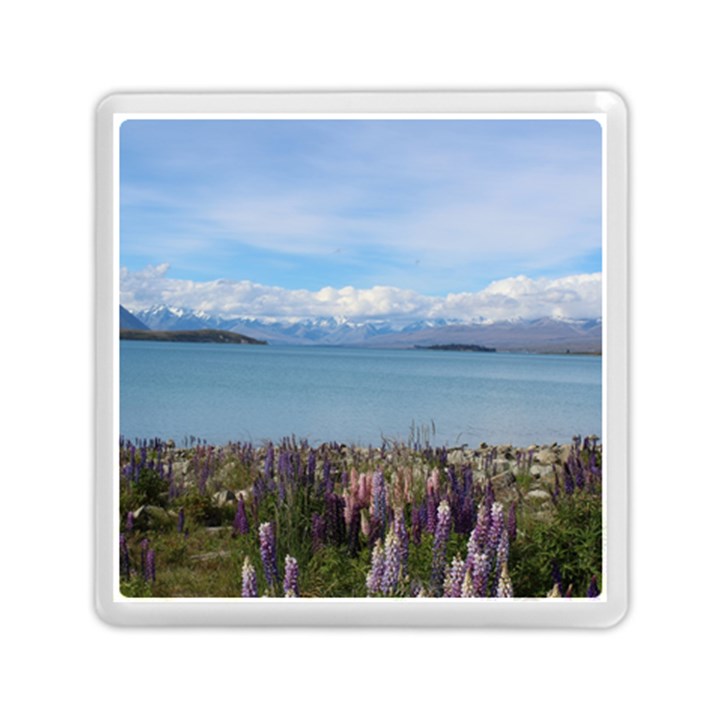 Lake Tekapo New Zealand Landscape Photography Memory Card Reader (Square) 