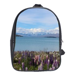 Lake Tekapo New Zealand Landscape Photography School Bags (xl)  by paulaoliveiradesign