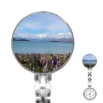 Lake Tekapo New Zealand Landscape Photography Stainless Steel Nurses Watch Front