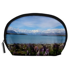 Lake Tekapo New Zealand Landscape Photography Accessory Pouches (large)  by paulaoliveiradesign