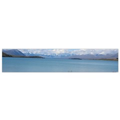 Lake Tekapo New Zealand Landscape Photography Flano Scarf (Small)