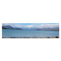 Lake Tekapo New Zealand Landscape Photography Satin Scarf (Oblong)