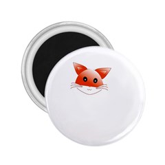 Animal Image Fox 2 25  Magnets by BangZart