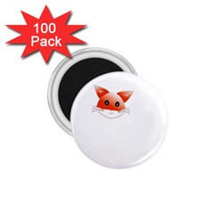 Animal Image Fox 1 75  Magnets (100 Pack)  by BangZart