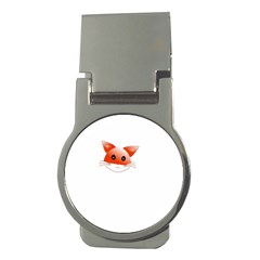 Animal Image Fox Money Clips (round)  by BangZart