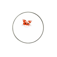 Animal Image Fox Hat Clip Ball Marker by BangZart