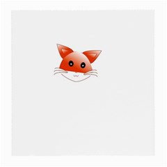 Animal Image Fox Medium Glasses Cloth (2-side) by BangZart