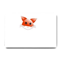 Animal Image Fox Small Doormat  by BangZart