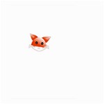 Animal Image Fox Small Garden Flag (Two Sides) Back