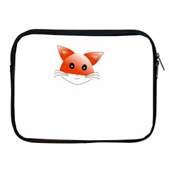 Animal Image Fox Apple Ipad 2/3/4 Zipper Cases by BangZart