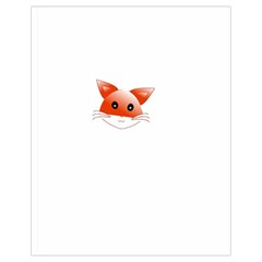 Animal Image Fox Drawstring Bag (small) by BangZart