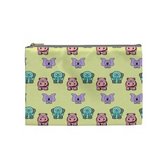 Animals Pastel Children Colorful Cosmetic Bag (medium)  by BangZart