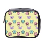 Animals Pastel Children Colorful Mini Toiletries Bag 2-Side Front