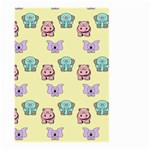 Animals Pastel Children Colorful Large Garden Flag (Two Sides) Front