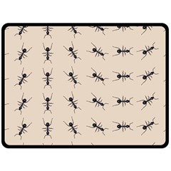 Ants Pattern Double Sided Fleece Blanket (large)  by BangZart