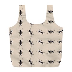 Ants Pattern Full Print Recycle Bags (l)  by BangZart