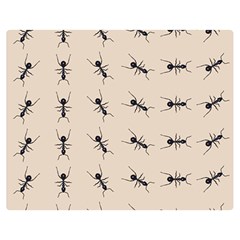 Ants Pattern Double Sided Flano Blanket (medium)  by BangZart