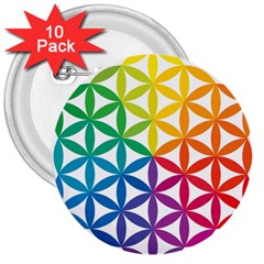 Heart Energy Medicine 3  Buttons (10 Pack)  by BangZart