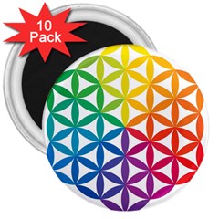 Heart Energy Medicine 3  Magnets (10 Pack)  by BangZart