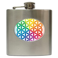 Heart Energy Medicine Hip Flask (6 Oz) by BangZart