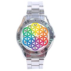 Heart Energy Medicine Stainless Steel Analogue Watch by BangZart