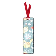 Cute Cat Background Pattern Small Book Marks