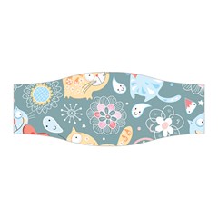 Cute Cat Background Pattern Stretchable Headband by BangZart