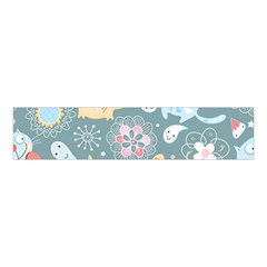 Cute Cat Background Pattern Velvet Scrunchie by BangZart