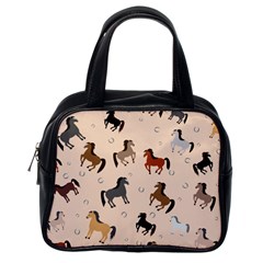 Horses For Courses Pattern Classic Handbags (one Side) by BangZart