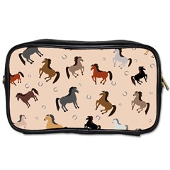 Horses For Courses Pattern Toiletries Bags