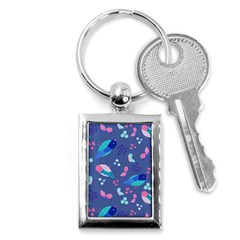 Birds And Butterflies Key Chains (rectangle)  by BangZart