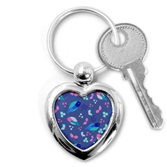 Birds And Butterflies Key Chains (heart)  by BangZart