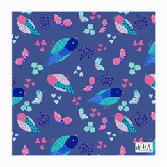 Birds And Butterflies Medium Glasses Cloth (2-side) by BangZart