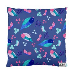 Birds And Butterflies Standard Cushion Case (one Side) by BangZart