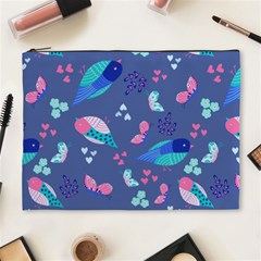 Birds And Butterflies Cosmetic Bag (xl) by BangZart