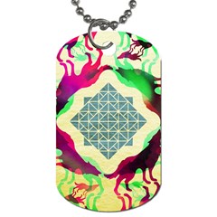 Several Wolves Album Dog Tag (one Side) by BangZart