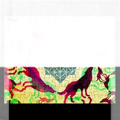 Several Wolves Album Rectangular Jigsaw Puzzl by BangZart