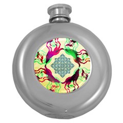 Several Wolves Album Round Hip Flask (5 Oz)