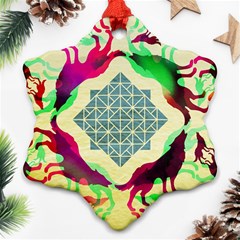 Several Wolves Album Ornament (snowflake) by BangZart