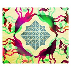 Several Wolves Album Double Sided Flano Blanket (small)  by BangZart