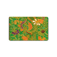 Art Batik The Traditional Fabric Magnet (name Card) by BangZart