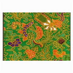 Art Batik The Traditional Fabric Large Glasses Cloth (2-side) by BangZart