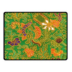 Art Batik The Traditional Fabric Double Sided Fleece Blanket (small)  by BangZart