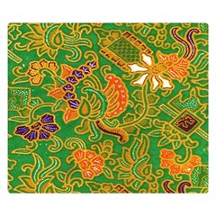 Art Batik The Traditional Fabric Double Sided Flano Blanket (small)  by BangZart