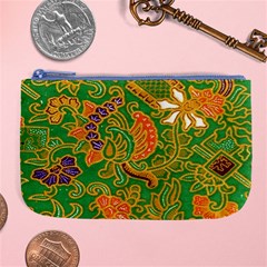 Art Batik The Traditional Fabric Large Coin Purse by BangZart