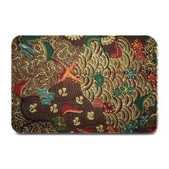 Art Traditional Flower  Batik Pattern Plate Mats by BangZart