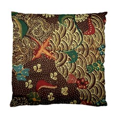 Art Traditional Flower  Batik Pattern Standard Cushion Case (one Side) by BangZart