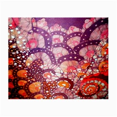 Colorful Art Traditional Batik Pattern Small Glasses Cloth by BangZart