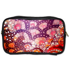 Colorful Art Traditional Batik Pattern Toiletries Bags by BangZart